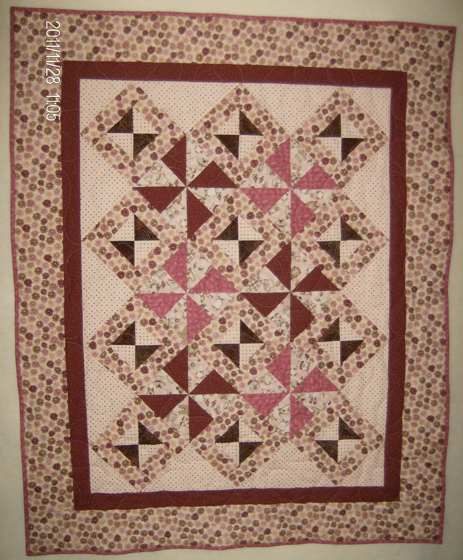 Marinda's Pieced Quilt
