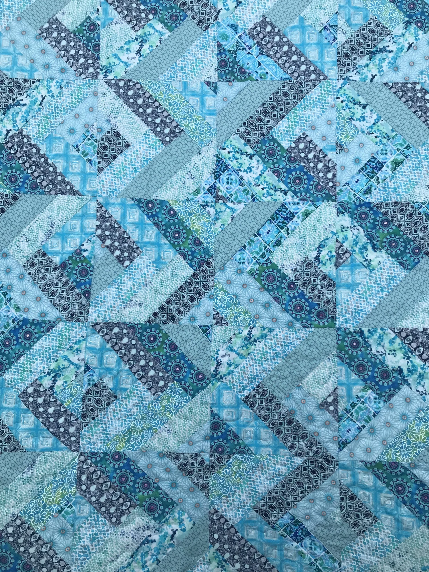 Stacy's Quilt — Up Close